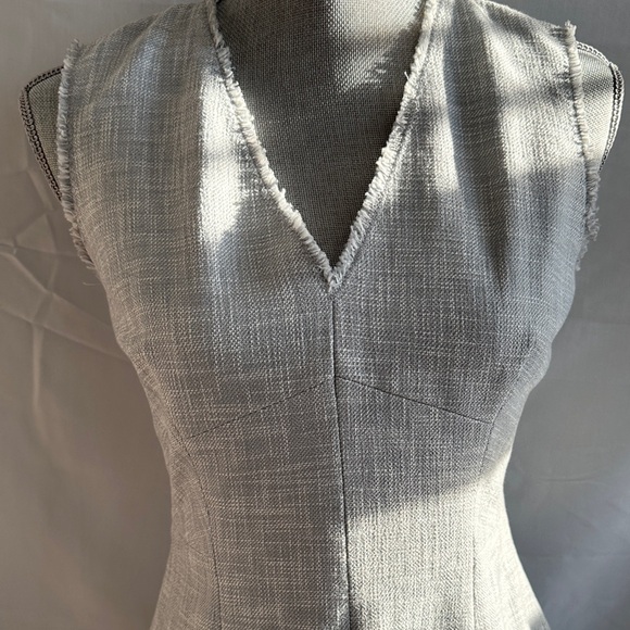 Rebecca Taylor Slub Suiting Dress Size 4 - Picture 2 of 14